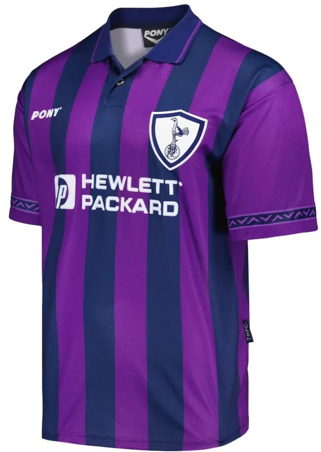 Camisa II Tottenham 1995 1996 Pony retro 